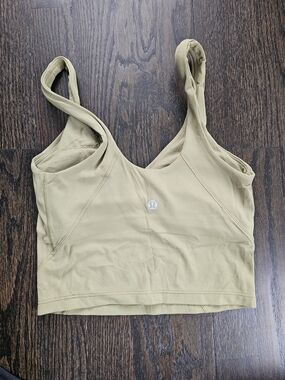 lululemon athletica Olive Green Tank Top